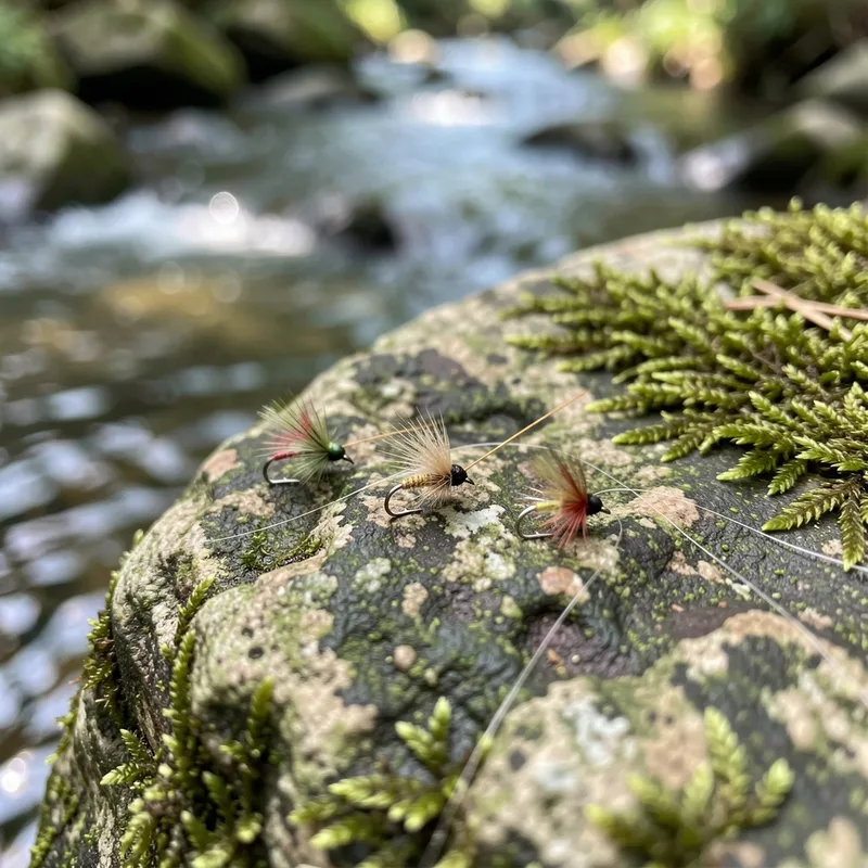 Monter sa ligne et ses mouches au tenkara